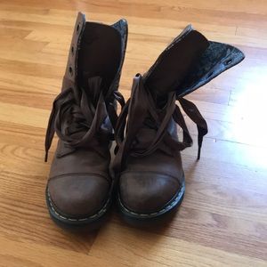 Brown boots